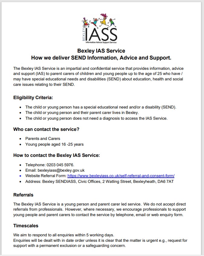 Image linked to How IASS can support you document